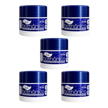 Imagem de Kit 5 Desodorante em Creme Active Tok Bothânico 50g Antitranspirante S