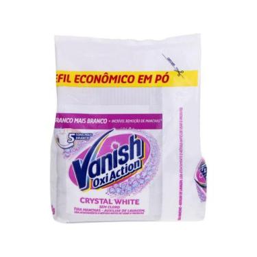 Imagem de Tira Manchas Vanish Crystal White Oxi Action em Pó - Refil 400g
