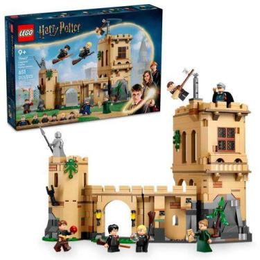 Imagem de Castelo de Hogwarts Harry Potter TM Aulas de Voo 651 Peças Lego