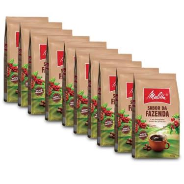 Imagem de Café Melitta Sabor da Fazenda Kit 10 Pacotes de 500g cada