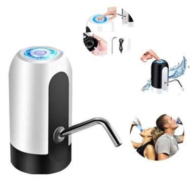 Imagem de Bebedouro Portátil Eletrico P/ Agua Mineral - Bomba D'gua Galão EA