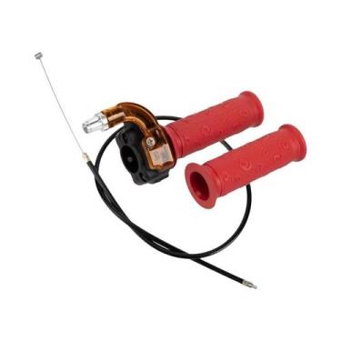 Imagem de Manopla De Acelerador Rotativa Para Mini Motocicleta 47cc 49cc Com Cab
