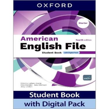 Imagem de Livro - American English File Starter - Sb W/Dig Pk - 4Th Ed. - OXFORD