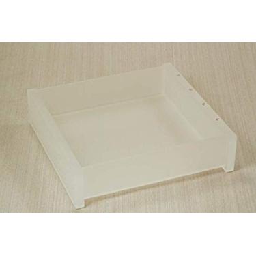 Imagem de Bandeja Quadrada em Acrílico Com Strass Jateada Decor Acrílicos