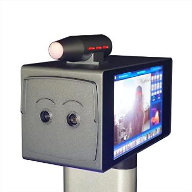 Imagem de Face Recognition Thermometer Measurement, Automatic Infrared Body Temperature Thermal Camera, with 8 inch IPS screen for multi-persons, suitable for offices, hotels, access gates, schools, shopping malls, hospitals, communities, public places
