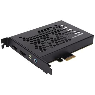 Imagem de Placa de captura de vídeo PCIE HDMI 4K 30fps, saída de loop HDMI Zero Delay em tempo real Streaming e linha de mixer Entrada de áudio Cartão de captura de jogo