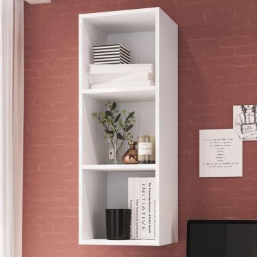 Imagem de Nicho Parede Vertical Organizador Multiuso Funcionale Art in Móveis Branco