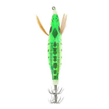 Imagem de Pescar Lures Jig, Conveniente de Usar Squid Jig, para Pescador Lula Gancho Isca Luminosa Lula Gancho Pai Filho Marido Noivo e Namorado(Grama verde)