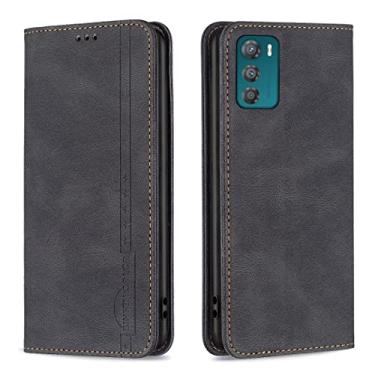 Imagem de For Motorola Moto G42 4G Magnetic RFID Blocking Anti-Theft Leather Phone Case