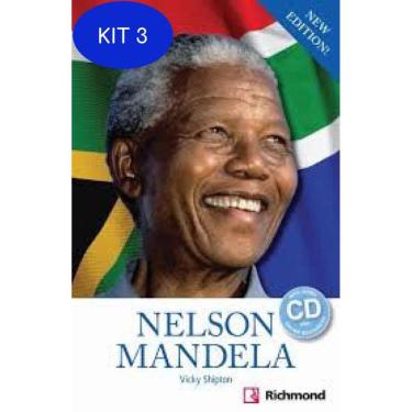 Imagem de Kit 3 Livro Nelson Mandela Rich Ingles Media Readers