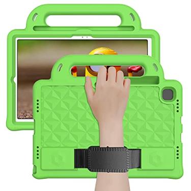 Imagem de Capa do caso da tabuleta. Tablet Case para Samsung Galaxy Tab S6 Lite 10.4"P610 / 615, Lightweight à prova de choque Kids Friendly Full Body Eva. Suporte de cabo de proteção e alça de ombro