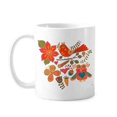 Imagem de Caneca de cerâmica com tema Art Deco, presente de animais, frutas, caneca de cerâmica e porcelana