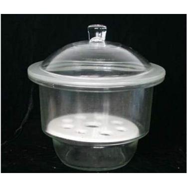 Imagem de GOWE Pote dessecador de vidro para exsicador de laboratório, 15 cm, 150 mm