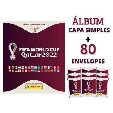 Imagem de Copa Do Mundo 2022 Album + 80 Envelopes Figurinhas - Panini