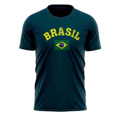 Imagem de Camiseta Brasil Massena Adulto - Braziline