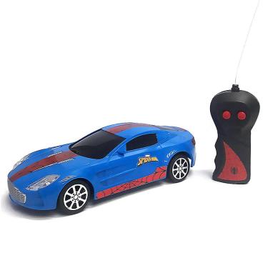 CARRO COM CONTROLE REMOTO BLAST CANDIDE 6437 AZUL