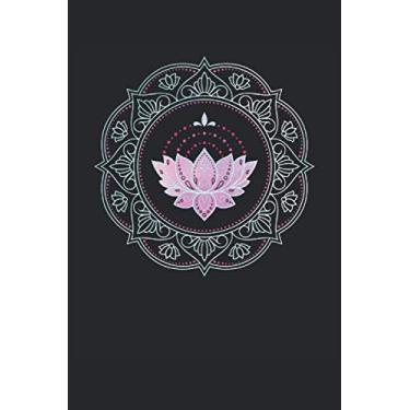 Imagem de Taccuino: Taccuino del fiore del loto - grande taccuino del loto del loto foderato - 120 pagine foderate per pensare pensieri, idee e desideri |Dina5 ... Più di una semplice carta di compleanno