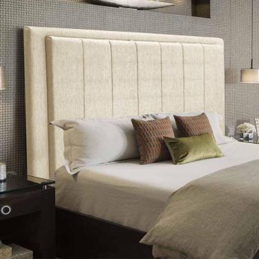 Imagem de Cabeceira Opala Cama Box Casal 140cm Linho - SSX Multicoisas