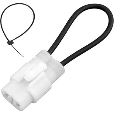 Imagem de Muzzys Bypass de cinto de segurança serve para: TODOS os modelos Kawasaki TERYX de 2017 e mais recentes KRX 1000 LE 2 4 lugares, conector de interruptor de substituição, acessórios de clipe de plugue