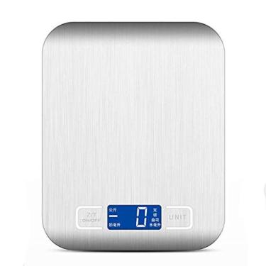 Imagem de balança de cozinha, balança de cozinha eletrônica, balanças de cozinha, balanças eletrônicas, o armazenamento para pendurar o buraco não ocupa uma conexão USB que economiza espaço
