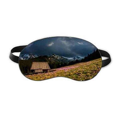 Imagem de House Flower Forestry Science Cenário Natureza Sleep Eye Shield Soft Night Blinfold Shade Cover