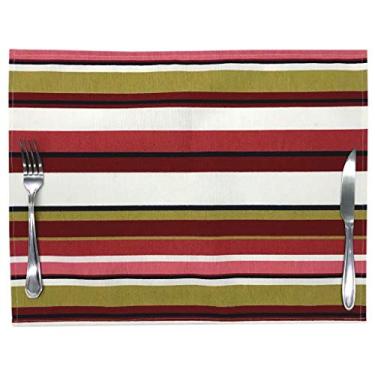 Imagem de Serviço Americano Impermeável Iron Marinho Listrado