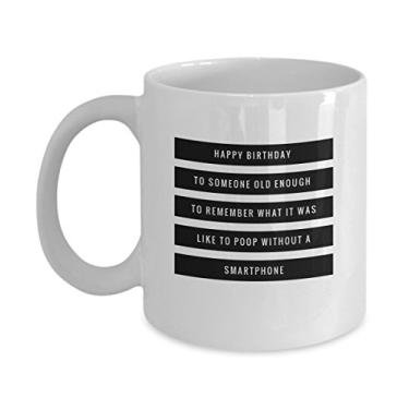 Imagem de Caneca de café Happy Birthday - To Someone Old Enough To Remember What it Was -