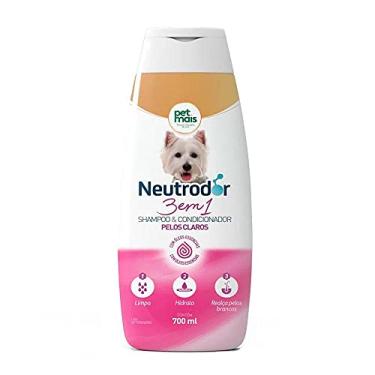 Imagem de Shampoo Cães Petmais 3 em 1 Pelos Claros Neutrodor - 700mL