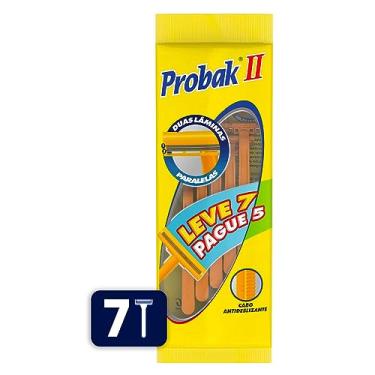 Imagem de Aparelho de Barbear Descartável Gillette Probak II - 7 Unidades
