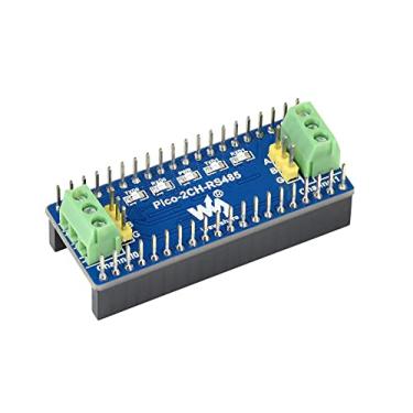 Imagem de Waveshare 2-Channel RS485 Module for Raspberry Pi Pico Incorporates RS485 Transceiver SP3485 Using UART Bus