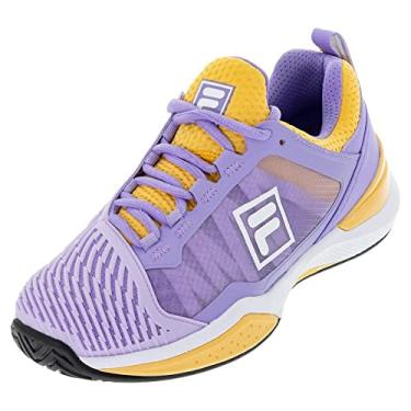Imagem de Fila Sapatos femininos Speedserve Energized (lavanda/linho/branco), Lavanda/linho/branco, 8.5