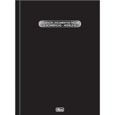 Imagem de Tilibra - Livro Registro Documento Fiscal e Termos de Ocorrência Capa Dura Modelo 6 - 50 Folhas - 1 un