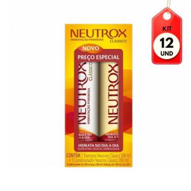 Imagem de Kit C/12 Neutrox Clássico Shampoo 300ml + Condicionador 200ml