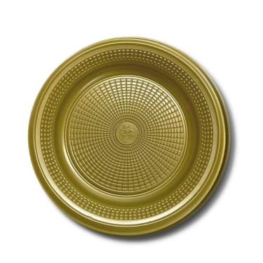 Imagem de Prato Raso Descartável 15Cm Churrasco Sobremesa C/ 10 Unidades Varias Cores