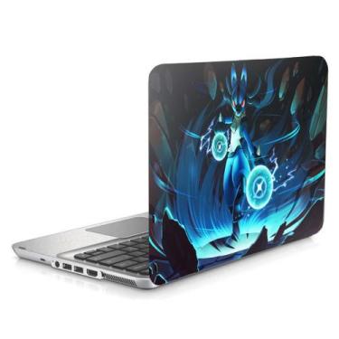 Imagem de Skin Adesivo Protetor Para Notebook 17 Lucario Pokémon B2 - Skin Zabom