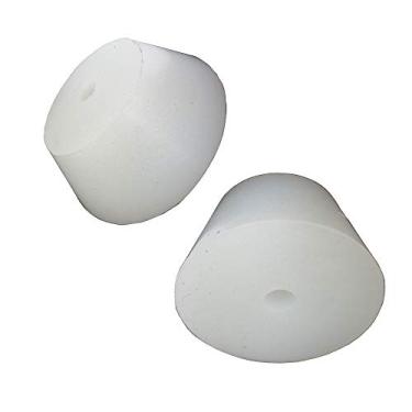 Imagem de 3# -14# Tampa de borracha de silicone diâmetro 8 mm perfurado para válvula de ar borbulhador vinho fermentação pacote com 2//43 (tamanho: 13# diâmetro 8 mm perfurado)