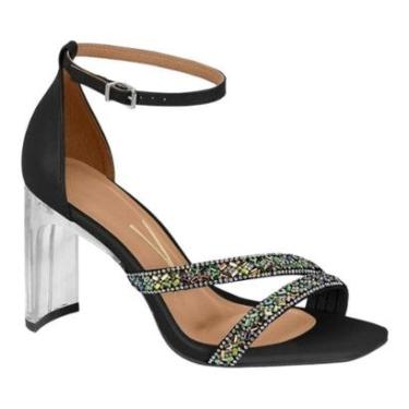 Imagem de Sandalia Vizzano 6457.212 Salto Grosso Calcanhar Fechado Feminino-Feminino
