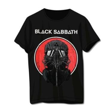 Imagem de Camiseta de Rock Black Sabbath Never Say Die Unissex Preta-Unissex