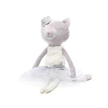 Imagem de Gatinha de pelúcia cat de 39cm com saia de tule