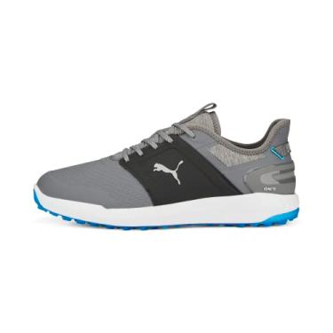 Imagem de PUMA Tênis de golfe masculino Ignite Elevate Wide, Quiet Shade-puma prata, 43