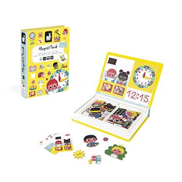 Imagem de Livro Magnético Aprenda as Horas - 83 Peças, Janod