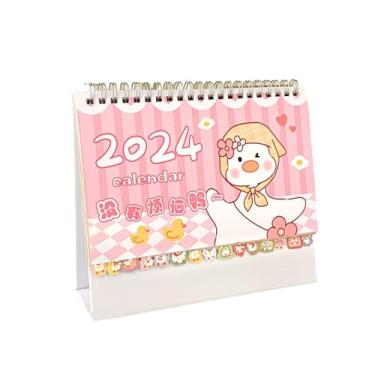 Imagem de Plano de calendário mensal engrossado de desenho animado, este plano de calendário de mesa de escritório, este ornamento-2 (médio)