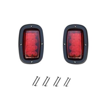 Imagem de Orle Oko Lanterna traseira de carrinho de golfe para carro de clube DS 12V substituição kit de luz traseira para carro clube DS 1993 - acima, Yamaha G14 G16 G19 G22 luz de freio para carrinho de golfe
