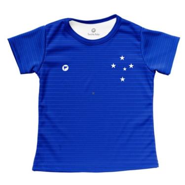 Imagem de Camiseta Sublimada Baby Look Cruzeiro - Torcida Baby