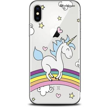 Imagem de Capa Capinha Pers Moto Edge 20 Pro Unicórnio Cd 003 - Tudo Celular Cas