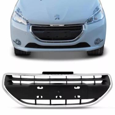 Imagem de Grade Radiador Com Moldura Cromada Peugeot 208 2012 a 2016 - Fipparts