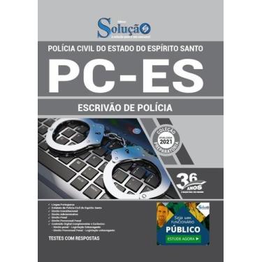 Imagem de Apostila Pc Es - Escrivão De Polícia - Editora Solucao