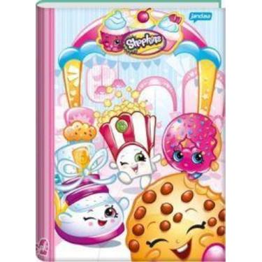 Imagem de Caderno Brochura Pequeno Capa Dura Shopkins - 96 Folhas - Jandaia