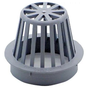 Imagem de Kit C/2 Protetor De Calha E Esgoto 4'' Overtime