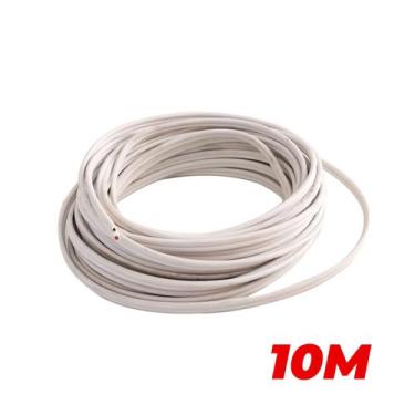 Imagem de Fio Cabo Paralelo Flexível Branco 2,5mm / 10 Metros  - Volt